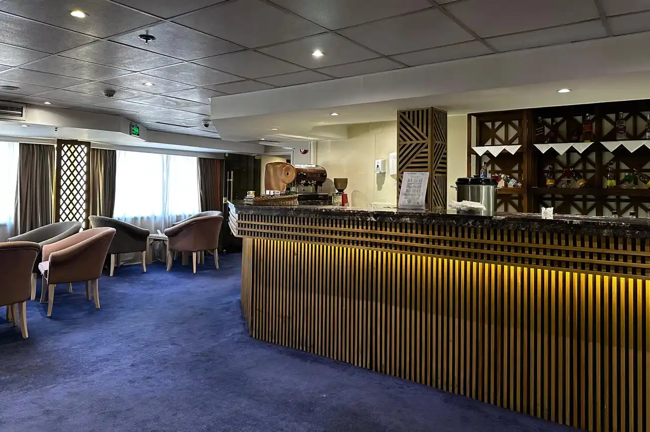 Lounge aboard the MS Nile Crown I Nile Cruise Nile cruise